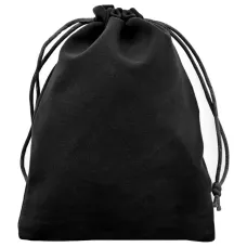 Бархатный мешочек 12х15см, цвет черный MS029-12x15