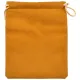 Бархатный мешочек 12х15см, цвет желтый MS032-12x15