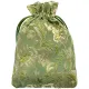Мешочек из парчи 10х14 см, цвет светло-зеленый MS039-11