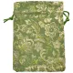 Мешочек из парчи 10х14 см, цвет светло-зеленый MS039-11