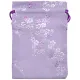 Мешочек из парчи 10х14см, цвет сиреневый MS043-4
