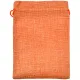 Мешочек из джута 13х18 см, цвет оранжевый MS049-13x18