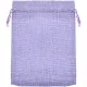 Мешочек из джута 10х14см, цвет сиреневый MS053-10x14