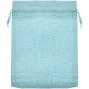 Мешочек из джута 10х14см, цвет голубой MS055-10x14