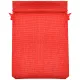 Мешочек из джута 13х18см, цвет красный MS056-13x18