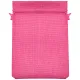 Мешочек из джута 13х18см, цвет малиновый MS057-13x18