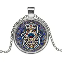 Кулон с цепочкой Рука Фатимы ALK213