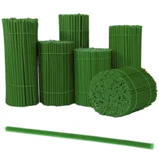 Свеча восковая Зеленая № 10, 355х11мм, время горения 3ч30мин SVG-010