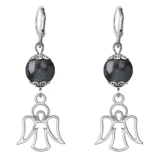 Серьги-амулеты Ангел-хранитель (защита), лабрадор SE-MKA24-05