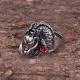 Кольцо Дракон, размер 8 (18,5мм), цвет серебр. KL020-8