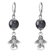 Серьги-амулеты Ангел-хранитель (защита), лабрадор SE-MKA24-17