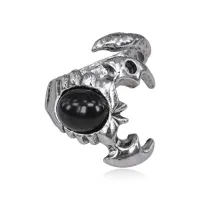 Кольцо Скорпион, размер 8 (18,5мм), цвет серебр. KL029-8