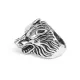 Кольцо Волк, размер 10 (19,9мм), цвет серебр. KL030-10