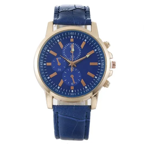 Часы наручные синие WA027-BL