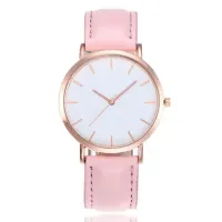 Часы наручные с розовым ремешком WA028-P