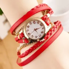 Часы - браслет, цвет красный WA042-R