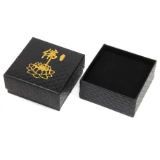 Коробка для бижутерии Лотос квадратная 7,5х7,5х3,5см BOX007