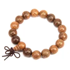 Браслет - четки из дерева венге 12мм BS158