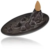 Подставка для благовоний Пуля Вулкан, 14х7х4,5см, керамика PBKS001