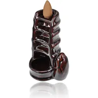 Подставка для благовоний Пуля Бамбук, 5,5х6,5х10см, керамика PBKS008