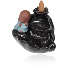 Подставка для благовоний Пуля с фигуркой, 7х11х8см, керамика PBKS009