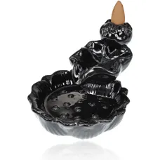 Подставка для благовоний Пуля Лотос, 11,5х9х9см, керамика PBKS012