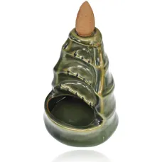 Подставка для благовоний Пуля, 6х6,5х8,5см, керамика, цвет зеленый PBKS030