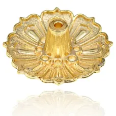 Подставка для благовоний Лотос, d.3,5см, цвет золотой PBK022-G