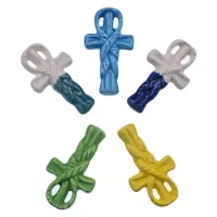 Аромакулон керамический со шнурком Ключ жизни, цвет в ассорт. AKN016