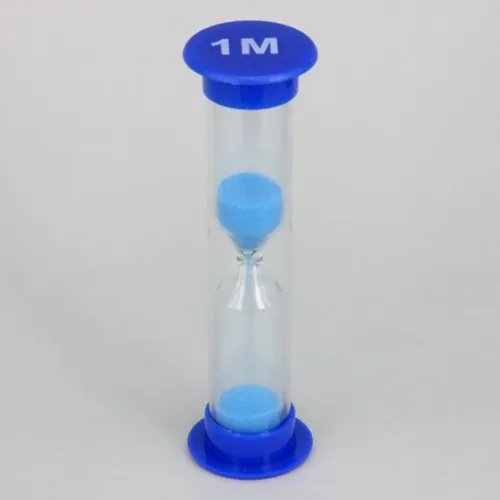 Песочные часы на 1 минуту, пластик, стекло PS002-1M