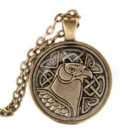 Кулон-амулет с цепочкой Кельтский орел ALK304