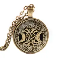 Кулон-амулет с цепочкой Знак Богини ALK319