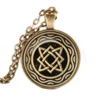 Кулон-амулет с цепочкой Звезда Руси ALK323