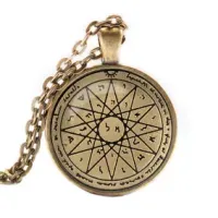 Кулон-амулет с цепочкой Успехи в учебе и развитие памяти ALK337