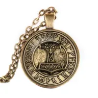 Кулон-амулет с цепочкой Молот Тора ALK340