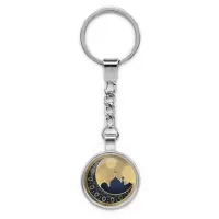 Брелок Полумесяц и звезда BK-ALK221