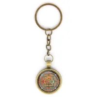 Брелок Калачакра мандала BK-ALK004