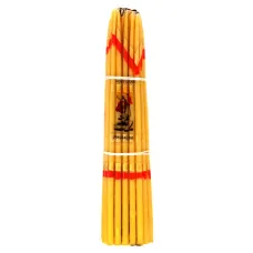 Иерусалимские свечи желтые 24,5см 33шт. SVI003