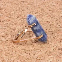 Кольцо с камнем Содалит KL043-10