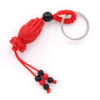 Брелок киноварь Ладони, пластик BK035-11