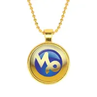 Кулон с цепочкой Знаки Зодиака - Козерог, цвет золот.