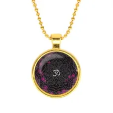 Кулон с цепочкой Сахасрара чакра, цвет золот. ALK574