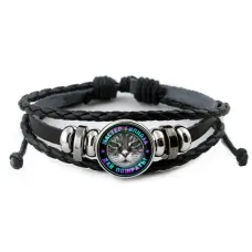 Кожаный браслет Мастер гипноза BSK-0365