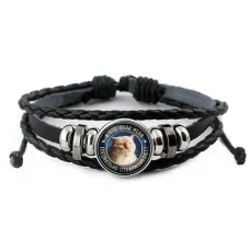 Кожаный браслет А что, если? BSK-0372