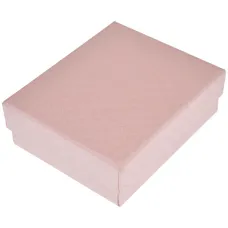 Коробка для бижутерии 9х7х3см, цвет розовый BOX012-1