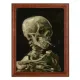 Постер в рамке 17х22см Винсент Ван Гог - Череп с сигаретой (1886) POSV-0139