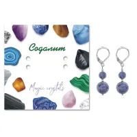 Серьги Содалит SEB01-19