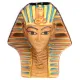 Аромалампа Фараон 13х11,5х9см, керамика, ручная роспись ARL001