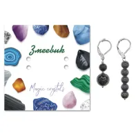 Асимметричные серьги Змеевик SEB03-09