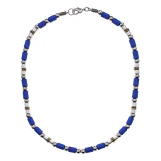 Колье, 45см, цвет синий UG249